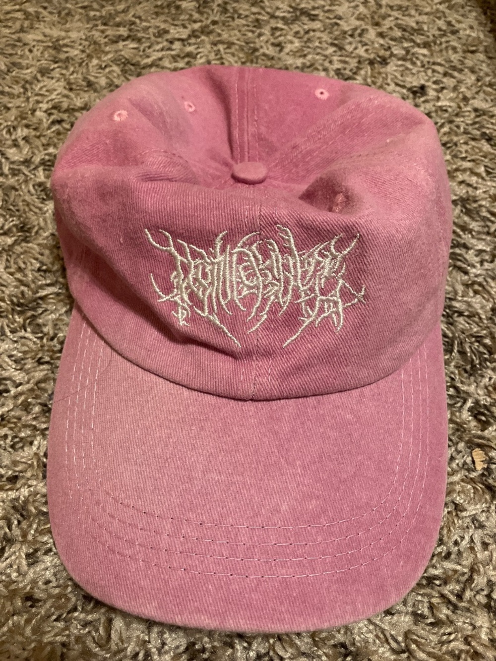 Pink Metal Hat